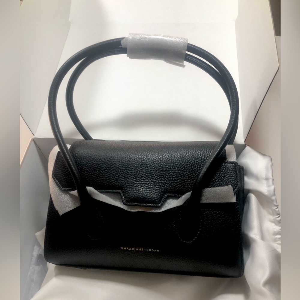 Smaak Amsterdam Punk Bag | NWT | Black Leather